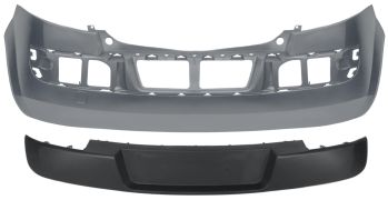 PARE-CHOCS RENAULT MEGANE 2002-2006 ARRIÈRE / 3/5 PORTES / AVEC MOULURE / AVEC APPRET