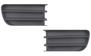 GRILLES RENAULT MEGANE 2002-2006 PARE-CHOCS AVANT / SANS ANTIBROUILLARDS / KIT / GAUCHE+DROITE