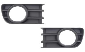 GRILLES RENAULT MEGANE 2002-2006 PARE-CHOCS AVANT / AVEC ANTIBROUILLARDS / KIT / GAUCHE+DROIT