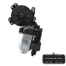 MOTEUR LÈVE-VITRE RENAULT MEGANE 2002-2006 4/5 PORTES / BREAK / CONFORT / ARRIÈRE GAUCHE