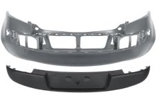 PARE-CHOCS RENAULT MEGANE 2006-2008 ARRIÈRE / 3/5 / AVEC MOULURES / AVEC APPRET