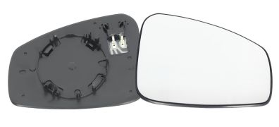 VERRE DE RÉTROVISEUR RENAULT MEGANE 2008-2012 AVEC SUPPORT / CHAUFFANT / CONVEXE / DROIT