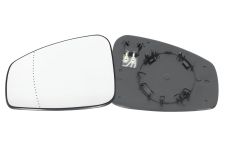 VERRE DE RÉTROVISEUR RENAULT MEGANE 2008-2012 AVEC SUPPORT / CHAUFFANT / ASPHÉRIQUE / GAUCHE