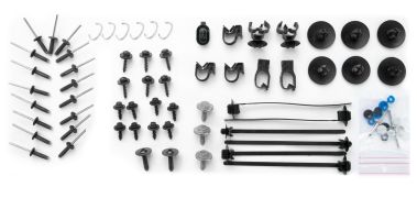 JEUX FIXATIONS PARE-CHOC RENAULT MEGANE 2008-2012 AVANT / COMPLET