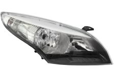 PHARE AVANT RENAULT MEGANE 2012-2014 BASE CHROMÉE / DROIT