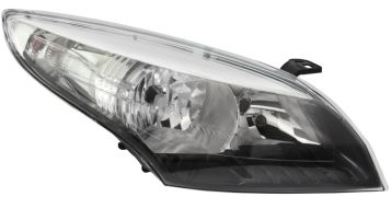 PHARE AVANT RENAULT MEGANE 2012-2014 BASE CHROMÉE / DROIT