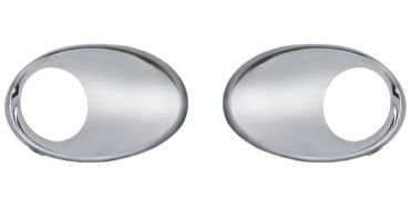 ENJOLIVEURS ANTIBROUILLARDS RENAULT MEGANE 2012-2014 PARE-CHOCS AVANT / CHROMÉS / KIT / GAUCHE+DROIT