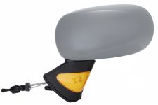 RÉTROVISEUR RENAULT MODUS 2004-2008 MECANIQUE / FEU CLIGNOTANT / AVEC APPRET / GAUCHE