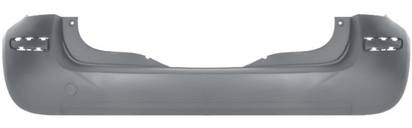 PARE-CHOCS RENAULT MODUS 2004-2008 ARRIÈRE / AVEC APPRET