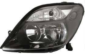 PHARE AVANT RENAULT SCENIC 1999-2002 BASE NOIRE / GAUCHE