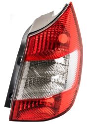 FEU ARRIÈRE RENAULT SCENIC 2002-2006 ROUGE / BLANC / DROIT