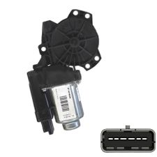 MOTEUR LÈVE-VITRE RENAULT SCENIC 2002-2006 CONFORT / AVANT GAUCHE