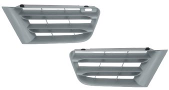 GRILLES RENAULT SCENIC 2006-2009 FACE AVANT / KIT / GAUCHE+DROITE / AVEC APPRETS