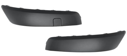 MOULURES RENAULT SCENIC 2006-2009 PARE-CHOCS AVANT / NOIRES / KIT / GAUCHE+DROIT