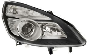 PHARE RENAULT SCENIC 2006-2009 BASE NOIRE / DROIT
