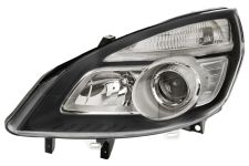 PHARE AVANT RENAULT SCENIC 2006-2009 BASE NOIRE / GAUCHE