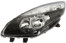 PHARE AVANT RENAULT SCENIC 2009-2012 BASE NOIRE / GAUCHE