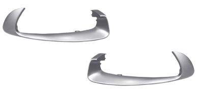 MOULURES GRILLE RENAULT SCENIC 2012-2013 PARE-CHOCS AVANT / AVEC APPRET / KIT / GAUCHE+DROIT