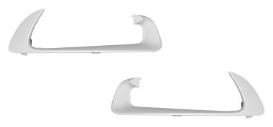 MOULURES GRILLE RENAULT SCENIC 2012-2013 PARE-CHOCS AVANT / KIT / GAUCHE+DROITE