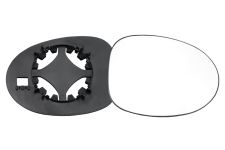 VERRE DE RÉTROVISEUR RENAULT TWINGO 1996-1998 AVEC SUPPORT / CONVEXE DROIT