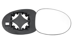 VERRE DE RÉTROVISEUR RENAULT TWINGO 1996-1998 AVEC SUPPORT / CONVEXE DROIT