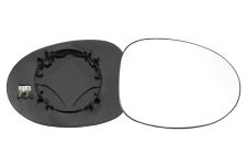 VERRE DE RÉTROVISEUR RENAULT TWINGO 1996-1998 AVEC SUPPORT / CHAUFFANT / CONVEXE DROIT