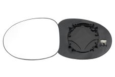 VERRE DE RÉTROVISEUR RENAULT TWINGO 1996-1998 AVEC SUPPORT / CHAUFFANT / CONVEXE GAUCHE