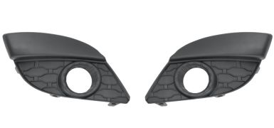 GRILLES RENAULT TWINGO 2007-2012 PARE-CHOCS AVANT / MODÈLE BASIC / AVEC ANTIBROUILLARDS / KIT / GAUCHE+DROITE