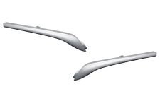 MOULURES GRILLE RENAULT KANGOO 2013-2021 FACE AVANT / GRIS ARGENT