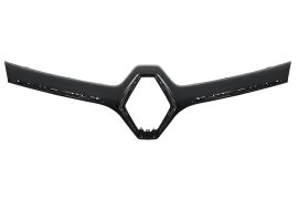 MOULURE GRILLE RENAULT CAPTUR 2017-2019 FACE AVANT / SUPÉRIEURE / NOIRE BRILLANTE 