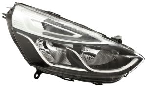 PHARE AVANT RENAULT CLIO 4 PHASE 2 2016-2019 DETAIL TRIANGULAIRE / DETAIL CHROMÉ / DROIT