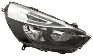 PHARE AVANT RENAULT CLIO 2016-2019 DETAIL TRIANGULAIRE / DETAIL NOIR / DROIT