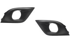 GRILLE RENAULT CLIO 2016-2019 PARE-CHOCS AVANT / SUPÉRIEURE / AVEC ANTIBROUILLARDS / KIT / GAUCHE+DROITE