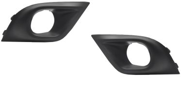 GRILLE RENAULT CLIO 2016-2019 PARE-CHOCS AVANT / SUPÉRIEURE / AVEC ANTIBROUILLARDS / KIT / GAUCHE+DROITE