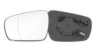 VERRE DE RÉTROVISEUR RENAULT ESPACE 2014-2019 AVEC SUPPORT / CHAUFFANT / ASPHÉRIQUE / GAUCHE