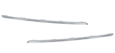 MOULURE GRILLE RENAULT KADJAR 2015-2018 FACE AVANT / CHROMÉE / KIT / GAUCHE+DROITE