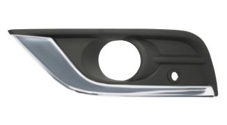 GRILLE RENAULT KOLEOS 2017-2020 PARE-CHOCS AVANT / AVEC ANTIBROUILLARDS / AVEC CAPTEUR / CHROMÉ / GAUCHE