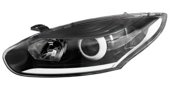 PHARE AVANT RENAULT MEGANE 2014-2016 BASE NOIRE / GAUCHE