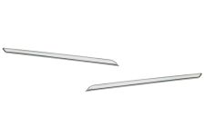 MOULURES GRILLE RENAULT MEGANE 2014-2016 FACE AVANT / 2 PIÈCES / CHROMÉE