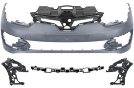 PARE-CHOCS RENAULT MEGANE 2014-2016 AVANT / 3/5 PORTES / AVEC SUPPORTS / AVEC APPRET