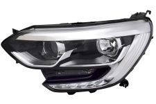 PHARE AVANT RENAULT MEGANE 2016-2020 BASE CHROMÉE / GAUCHE