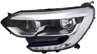 PHARE AVANT RENAULT MEGANE 2016-2020 BASE CHROMÉE / GAUCHE