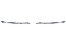 MOULURES GRILLE RENAULT MEGANE 2016-2020 FACE AVANT / 2 PIÈCES / CHROMÉE