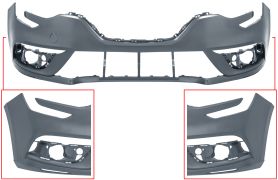 PARE-CHOCS RENAULT MEGANE 2016-2020 AVANT / AVEC APPRET