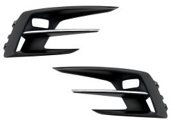 GRILLES RENAULT MEGANE 2020-2023 PARE-CHOCS AVANT / AVEC ANTIBROUILLARDS / GAUCHE+DROITE