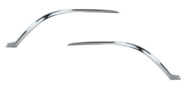 MOULURES GRILLE RENAULT SCENIC 2016-2023 PARE-CHOCS AVANT / CHROMÉES / KIT / GAUCHE+DROITE