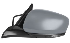 RÉTROVISEUR RENAULT SCENIC 2016-2023 ÉLÉCTRIQUE / CHAUFFANT / FEU CLIGNOTANT / FEU DE SOL / RABATTABLE ÉLÉCTRIQUEMENT / SIDE ASSIST / AVEC APPRET / GAUCHE