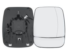 VERRE DE RÉTROVISEUR NISSAN NV300 2016-2021 AVEC SUPPORT / CHAUFFANT / ASPHÉRIQUE / DROIT