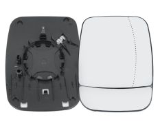 VERRE DE RÉTROVISEUR NISSAN NV300 2016-2021 AVEC SUPPORT / CHAUFFANT / ASPHÉRIQUE / DROIT