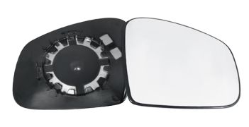 VERRE DE RÉTROVISEUR SMART FORTWO EQ 2020-2024 AVEC SUPPORT / CONVEXE / DROIT